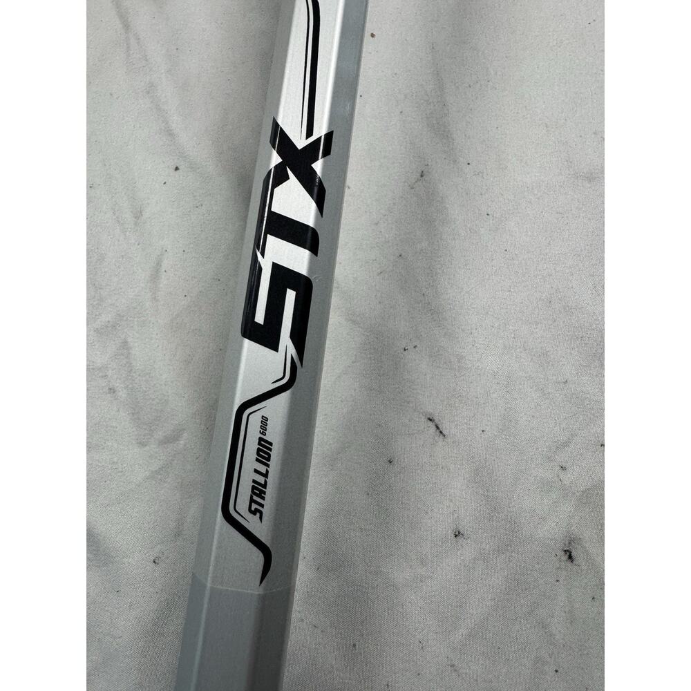 STX Stallion 50 Lacrosse Stick Complete White Black Mesh Attack Midfield - Picture 8 of 8